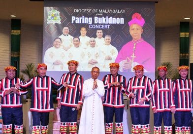 Paring Bukidnon Concert Brings Music and Mission to Phoenix Members of the Paring Bukidnon singing priests from the Diocese of Malaybalay stand on stage with a local priest at Our Lady of the Valley Catholic Church in Phoenix during their fundraising concert on October 18, 2025.