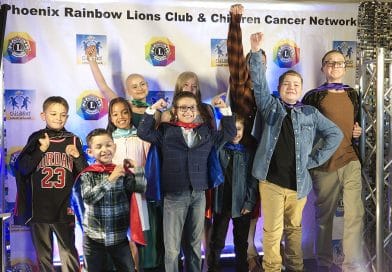 Phoenix Rainbow Lions Club and Children’s Cancer Network Host an Evening Honoring Kids and Families