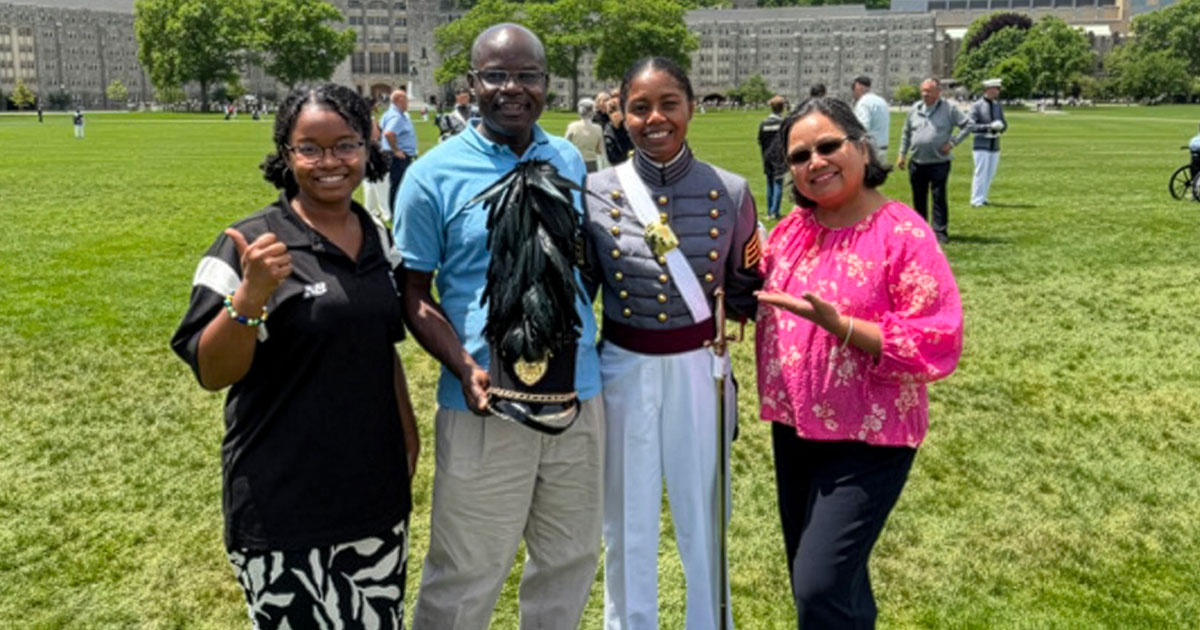 Mi-ae Hope Clemente Nkulu Makes History as Filipino-Congolese American West Point Graduate